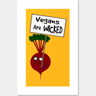 Beetroot Vegans are Wicked Posters and Art